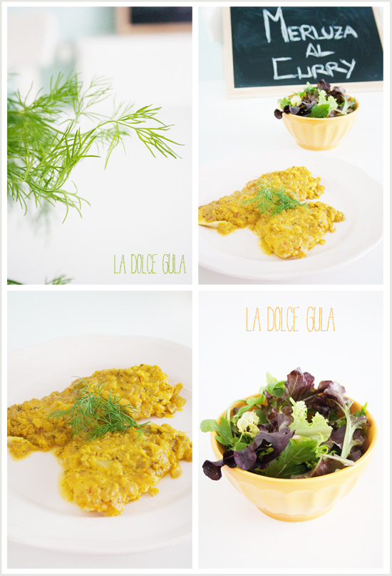 © La Dolce Gula Filetes De Merluza Al Curry©