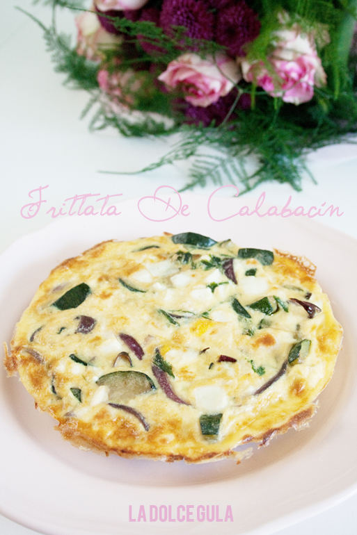 © La Dolce Gula Frittata De Calabacín Y Queso Herreño ©