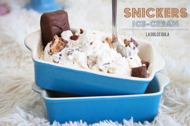 © La Dolce Gula Snickers Ice Cream©