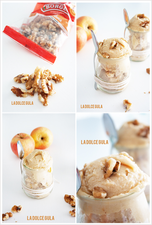 © La Dolce Gula Helado de Manzana Mascarpone Y Nueces©