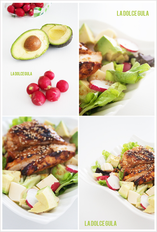© La Dolce Gula Avocado And BBQ'S Salad©