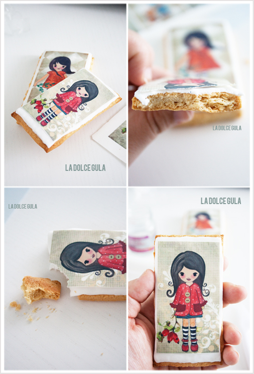 © La Dolce Gula Galletas De Piña Con Papel De Azúcar©