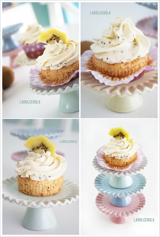 © La Dolce Gula Kiwi Cupcakes©