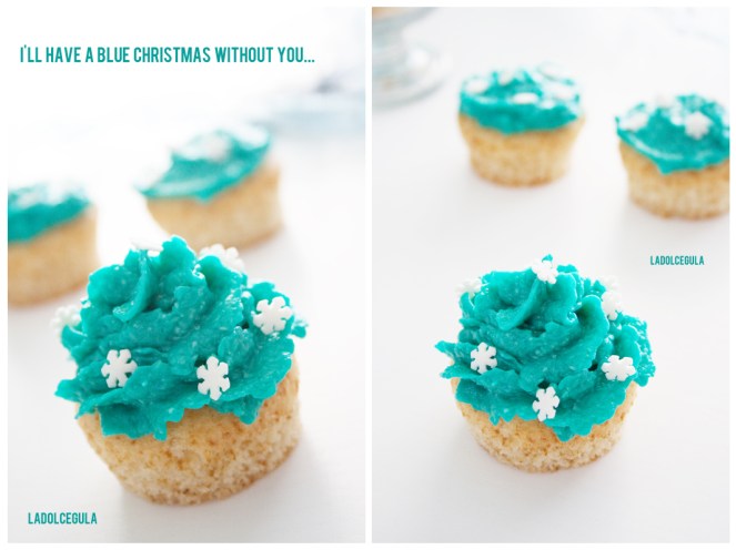 © La Dolce Gula Navidad Blue Christmas Cupcakesmas  ©