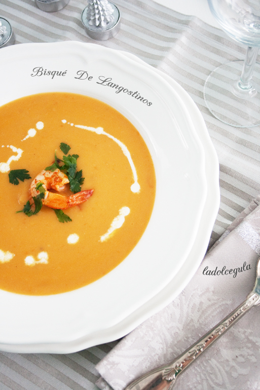 © La Dolce Gula Navidad Bisqué De Langostinos ©