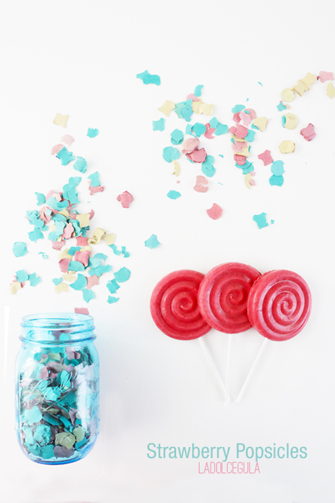 La Dolce Gula - Strawberry Popsicles 02