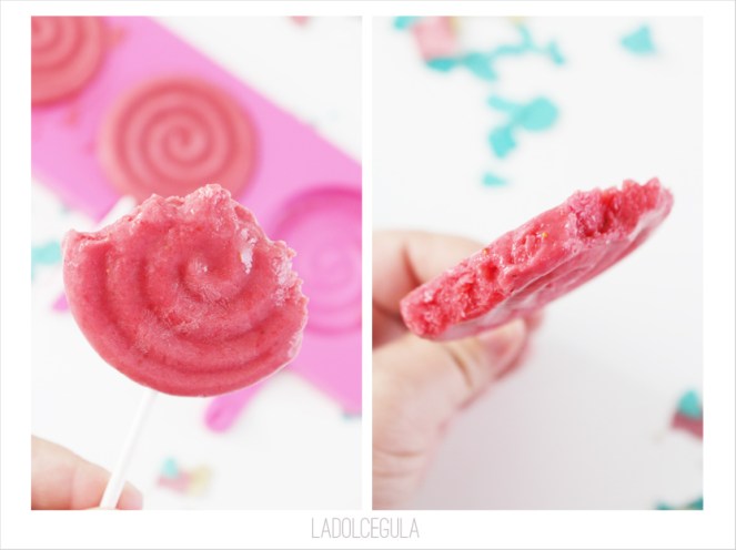 La Dolce Gula - Strawberry Popsicles