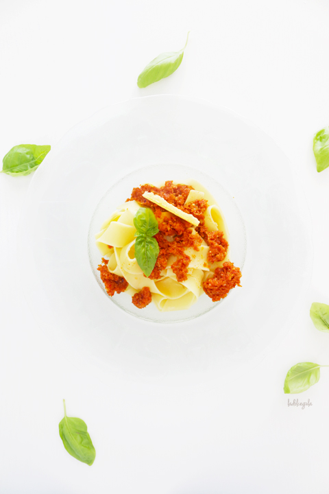 La Dolce Gula - Pappardelle Con Pesto Rojo 02