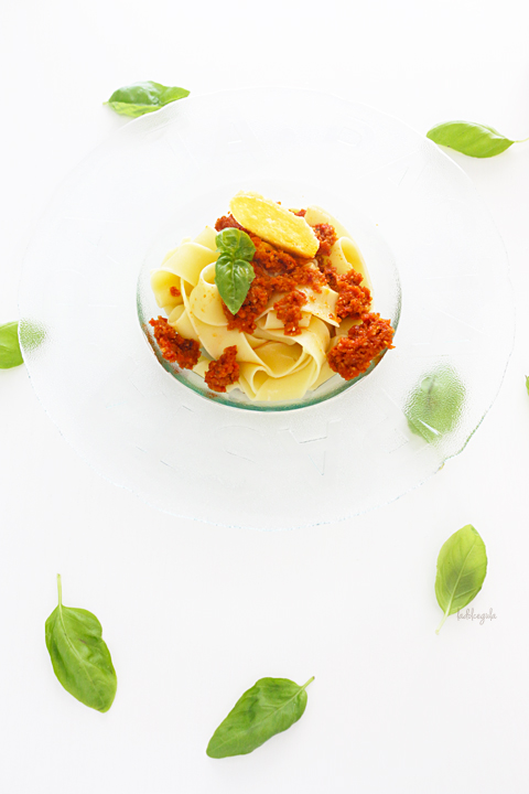 La Dolce Gula - Pappardelle Con Pesto Rojo 03