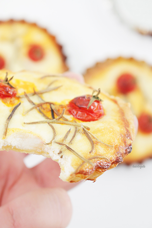 La Dolce Gula - Mini Quiche De Ricota Y Albahaca OK2