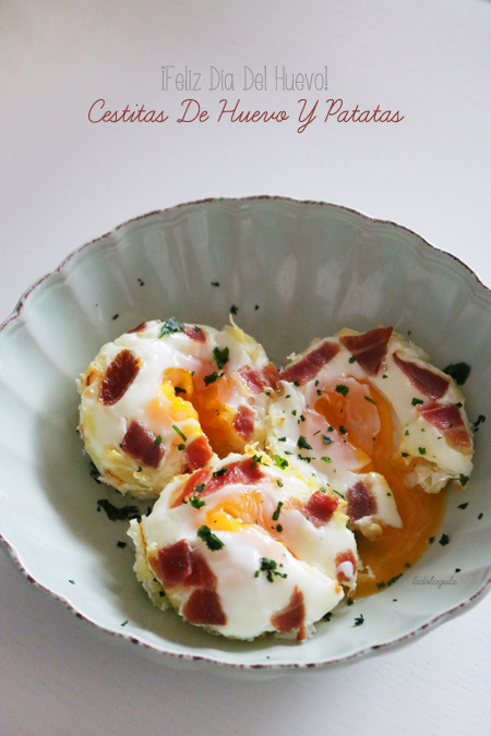La Dolce Gula - Cestitas de huevo y patata