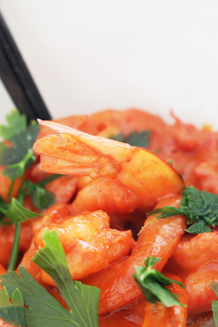 La Dolce Gula - Curry Rojo Thai Langostinos 2