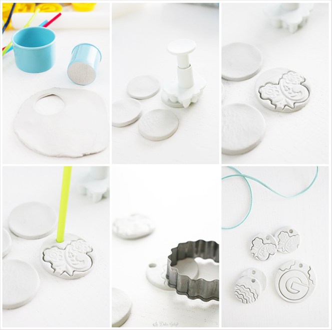 La Dolce Gula DIY Medallones Arcilla 2
