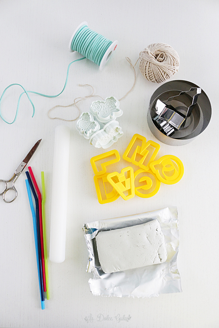 La Dolce Gula DIY Medallones Arcilla