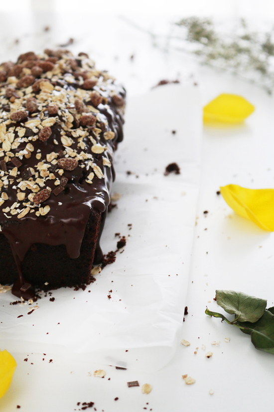 La Dolce Gula - Plum Cake de Chocolate y Muesli 2