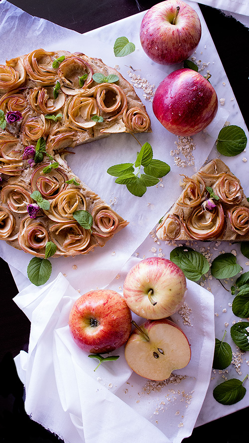 Rose Apple Pie - La Dolce Gula Recetas 3