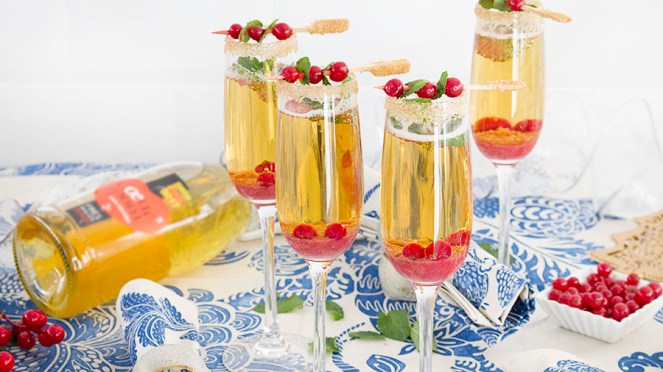 Mocktail con Sirope de Grosellas - La Dolce Gula Recetas