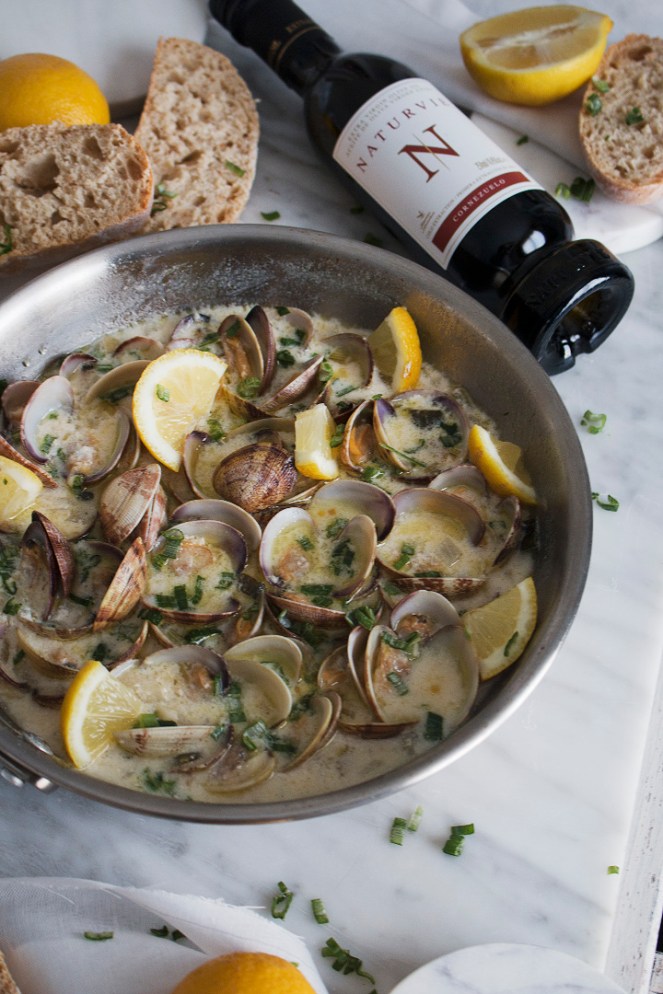 Almejas a la Crema - La Dolce Gula Recetas 3