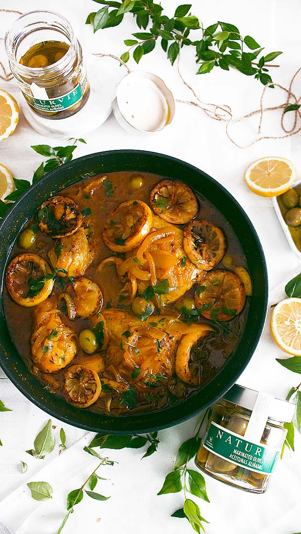 Pollo al Limón Estilo Marroquí - La Dolce Gula Recetas 3