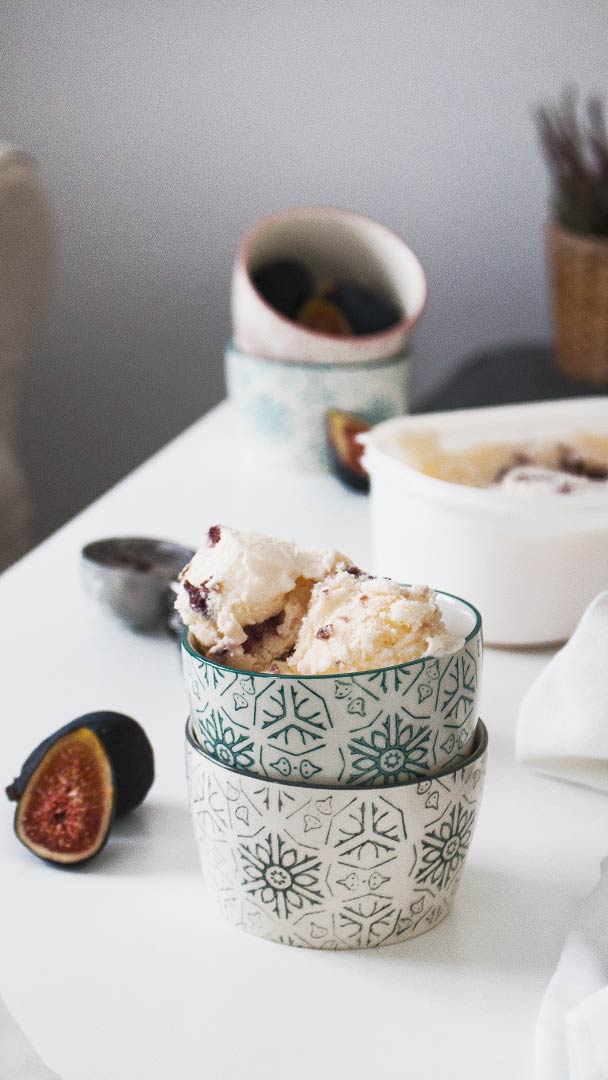 Helado de higos caramelizados - La Dolce Gula 7