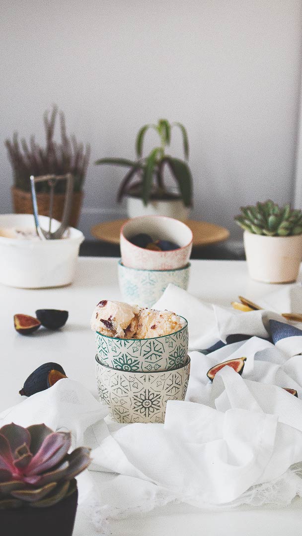 Helado de higos caramelizados - La Dolce Gula 5