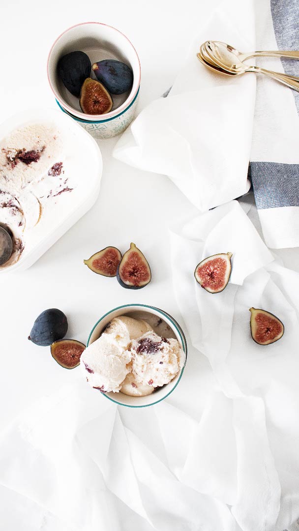 Helado de higos caramelizados - La Dolce Gula 9