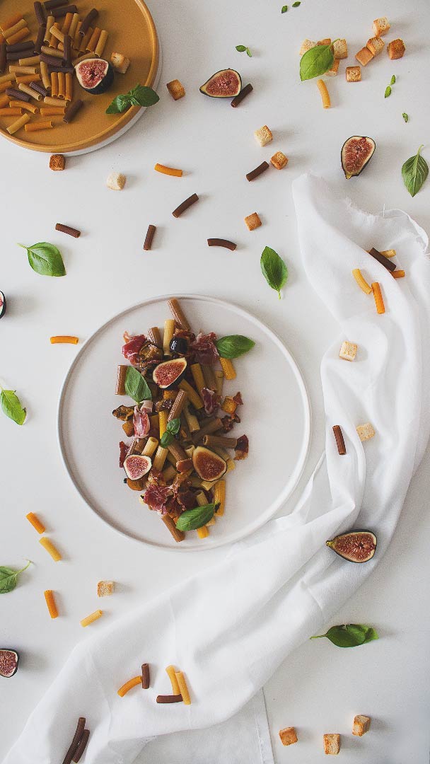 Pasta con higos e Ibérico - La Dolce Gula 3