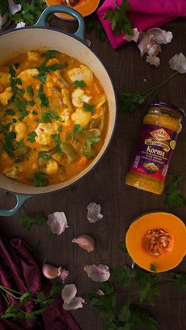 Vegetarian Korma ó Korma Vegetariano - La Dolce Gula 4