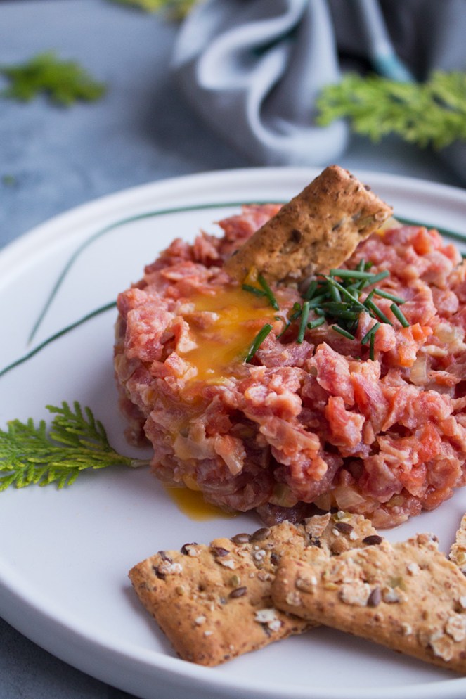 Tartar de Fuet - La Dolce Gula 8