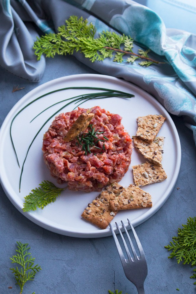 Tartar de Fuet - La Dolce Gula 4