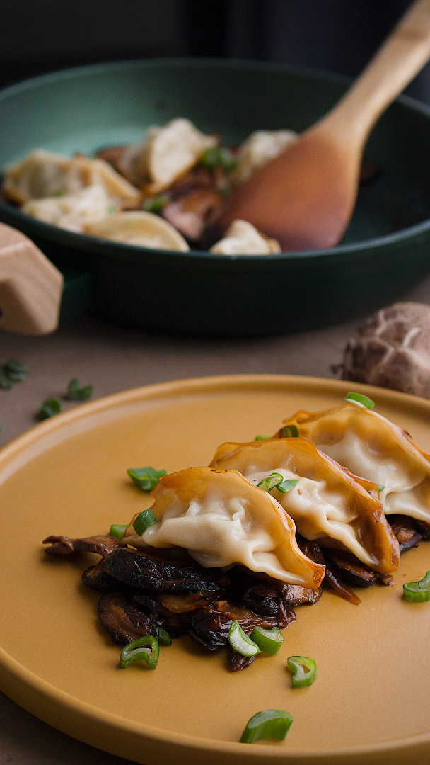 Gyozas Con Salsa de Shiitakes - La dolce Gula 5