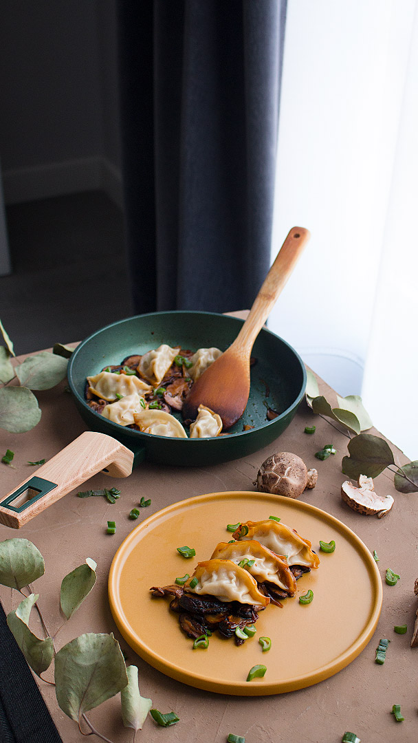 Gyozas Con Salsa de Shiitakes - La dolce Gula 6