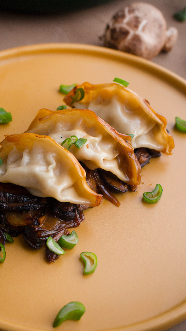 Gyozas Con Salsa de Shiitakes - La dolce Gula 2