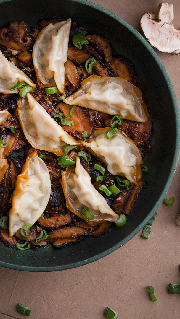 Gyozas Con Salsa de Shiitakes - La dolce Gula 3